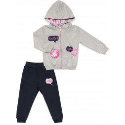 Спортивний костюм дитячий Breeze HELLO (13423-98G-gray)