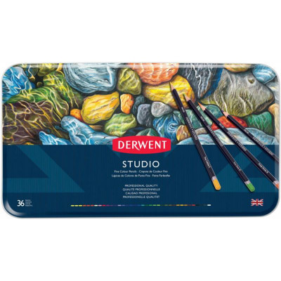 Олівці кольорові Derwent Studio, 36 кольорів (5010255713506)
