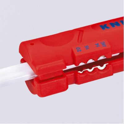 Знімач ізоляції KNIPEX для плоского та круглого кабелю (16 64 125 SB)