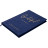 Книга записна Buromax GRATEFUL А5 96 аркушів крапка, синій (BM.295319-02)
