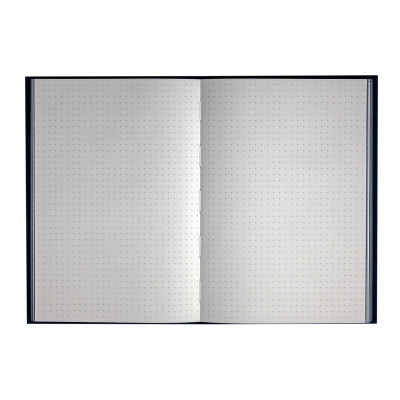 Книга записна Buromax GRATEFUL А5 96 аркушів крапка, синій (BM.295319-02)