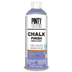 Фарба-аерозоль Pintyplus на водній основі Chalk-finish, Лавандова темна, 400 мл (8429576282405)