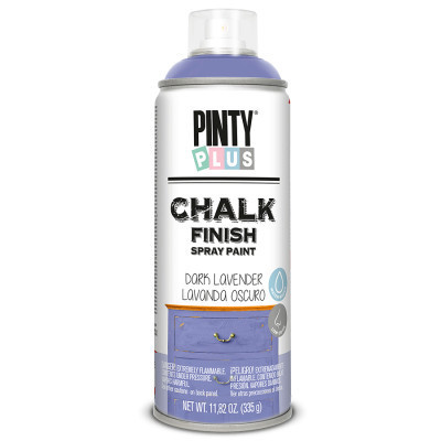 Фарба-аерозоль Pintyplus на водній основі Chalk-finish, Лавандова темна, 400 мл (8429576282405)