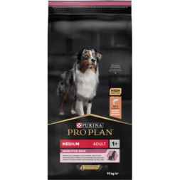 Сухий корм для собак Purina Pro Plan Dog Medium Adult Sensitive Skin з лососем і рисом 14 кг (7613035120464)