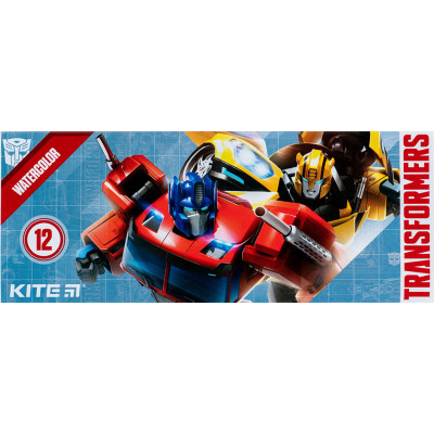 Акварельні фарби Kite Transformers, 12 кольорів (TF23-041)