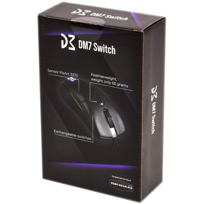 Мишка Dream Machines DM7 Switch Kailh PA 3370 Black (DM7_SWITCH)