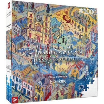 Пазл GoodLoot Imagination: Edward Dwurnik Radzymin 1000 елементів (5908305239635)
