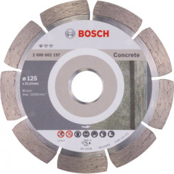 Диск пильний Bosch Standard for Concrete 125-22.23, по бетону (2.608.602.197)