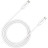 Дата кабель USB-C to USB-C 1.0m UC-44 5A 240W(ERP) E-MARK, white Canyon (CNS-USBC44W)