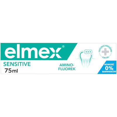 Зубна паста Elmex Sensitive з амінофторидом 75 мл (4007965560200)