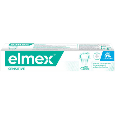 Зубна паста Elmex Sensitive з амінофторидом 75 мл (4007965560200)