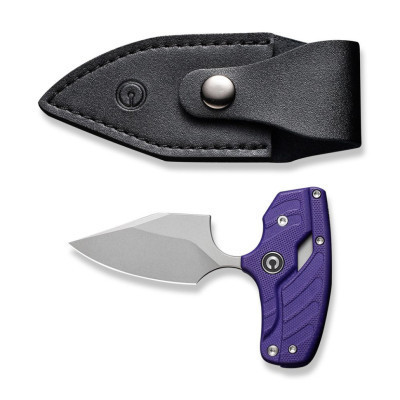Ніж Civivi Typhoeus Fixed Blade Stonewash Purple G10 (C21036-2)