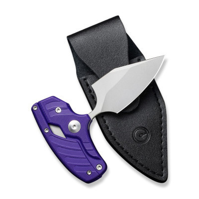 Ніж Civivi Typhoeus Fixed Blade Stonewash Purple G10 (C21036-2)
