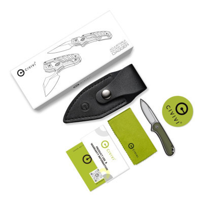 Ніж Civivi Typhoeus Fixed Blade Stonewash Purple G10 (C21036-2)
