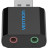 Звукова плата Vention Audio USB 2х3,5mm jack Metal (VAB-S17-B)