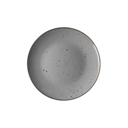 Тарілка Ardesto Bagheria Dinner 26 см Grey (AR2926GREY)