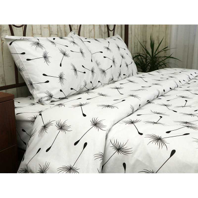 Підковдра Руно бязь Fly White 205х225 см (67.114Б_Fly white)