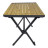 Туристичний стіл Bo-Camp Maryland M 80x63 cm Bamboo Brown (1404643) (DAS303288)