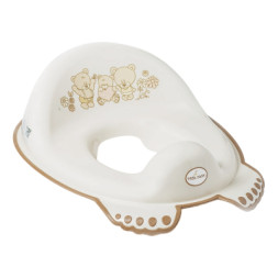 Накладка на унітаз Tega Baby Teddy Bea антиковзка, beige (MS-016-119)