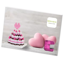 Конструктор BRIXIES Листівка Весільний торт (220.060)