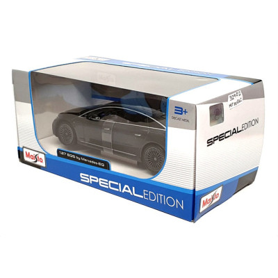 Машина Maisto 2022 Mercedes-Benz EQS сірий металік 1:24 (32902 met. grey)