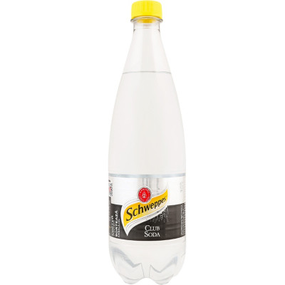 Напій Schweppes Club Soda Безалкогольний сильногазований 750 мл (5449000323828)