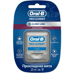 Зубна нитка Oral-B Pro-Expert Clinic Line 25 м (8006540358016)