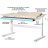 Парта Evo-kids TH-360 Lite Blue (TH-360 TG/BL Lite)