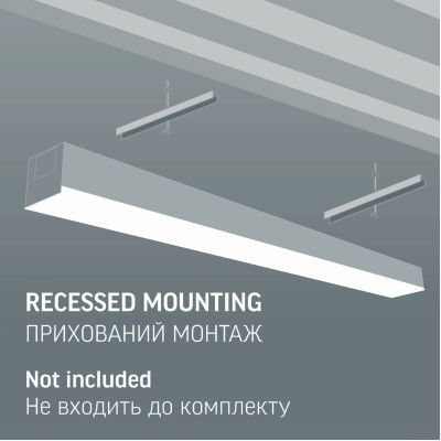 Світильник Videx LED BN03 50W 1.2М 5000K 220V (VL-BN03-50125B)