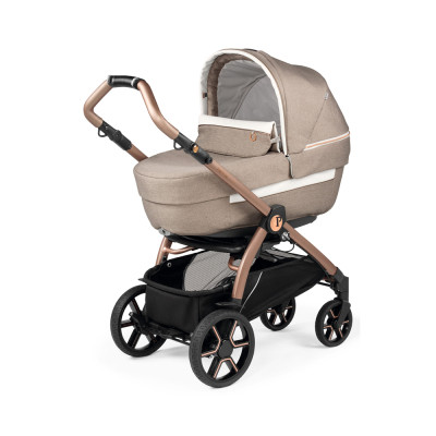 Коляска Peg-Perego 2 в 1 Book Mon Amour, рожеве золото (PACK-BOOK210000011)