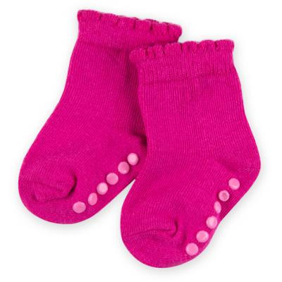 Шкарпетки дитячі Luvable Friends 3 пари неслизькі, для дівчаток (23080.12-24 F)