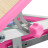 Парта зі стільцем FunDesk Piccolino III Pink-w