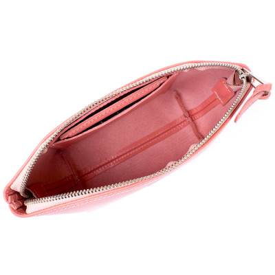 Косметичка Grande Pelle Зі шкіри Пудрова (11299)