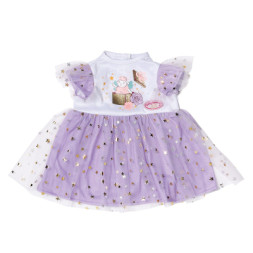 Аксесуар до ляльки Zapf Одяг для ляльки Baby Annabell - Бузкова сукня (710296)