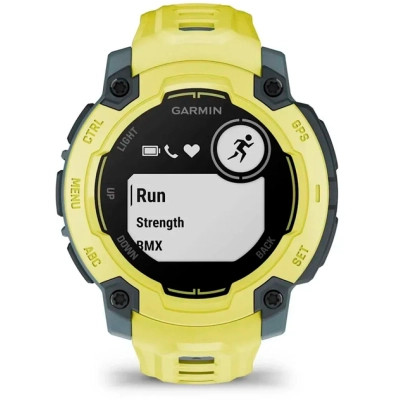 Смарт-годинник Garmin Instinct E, 45 mm, ElectricLimeBezel w/ ElectricLimeBand, GPS смарт-годинник (010-02933-01)