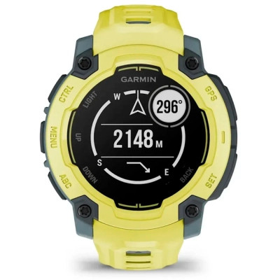 Смарт-годинник Garmin Instinct E, 45 mm, ElectricLimeBezel w/ ElectricLimeBand, GPS смарт-годинник (010-02933-01)