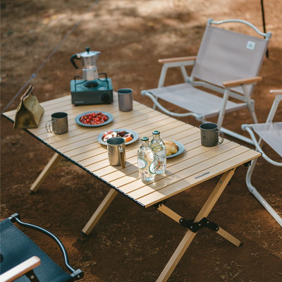 Туристичний стіл Naturehike CNK2300JU010 розмір M алюміній бежевий (6976023926945)