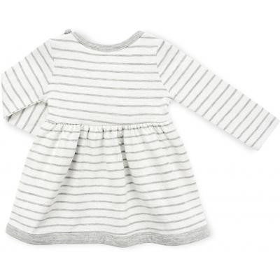 Плаття дитяче Breeze у смужку з бантиком (11630-86G-gray)