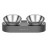 Універсальний посуд для тварин Petkit Миска PETKIT FRESH NANO-METAL Pet/Cat TWO Bowl Stand (666123)