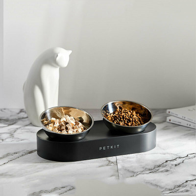 Універсальний посуд для тварин Petkit Миска PETKIT FRESH NANO-METAL Pet/Cat TWO Bowl Stand (666123)