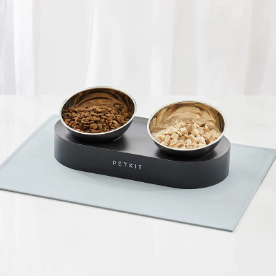 Універсальний посуд для тварин Petkit Миска PETKIT FRESH NANO-METAL Pet/Cat TWO Bowl Stand (666123)