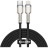 Дата кабель USB-C to Lightning 2.0m Cafule Metal PD 20W black Baseus (CATLJK-B01)