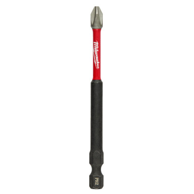Біта для шуруповерта Milwaukee SHOCKWAVE, PH2, 90мм 1шт (4932430856)