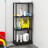 Стелаж Plastmeccanica Universal Vent пластиковий 4 полиці 60х30х138 см чорний (5136)