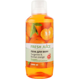 Піна для ванн Fresh Juice Tangerine &amp; Sicilian Orange 1000 мл (4823015936326)