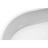 Раковина GRANADO Potes white gel (gbs0905g)