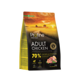 Сухий корм для собак Profine Chicken and Potatoes для дорослих собак всіх порід 3 кг (8595602570027)