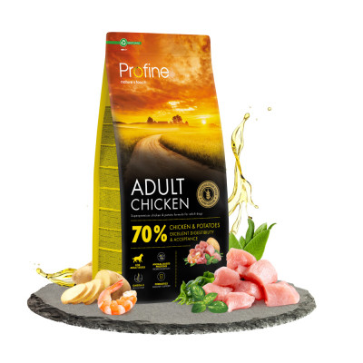 Сухий корм для собак Profine Chicken and Potatoes для дорослих собак всіх порід 3 кг (8595602570027)