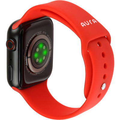 Смарт-годинник AURA X2 Pro 44mm Red (SWAX244R)
