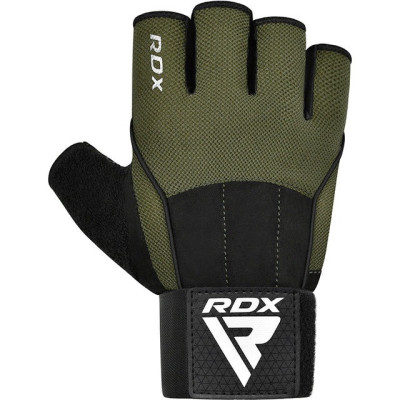 Рукавички для фітнесу RDX W3 with EVA Padding White S (WGS-W3W-S+)